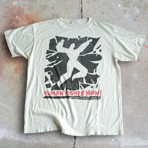Vintage 1988 Human Rights Now World Tour T-Shirt Reebok XL Springsteen Sting